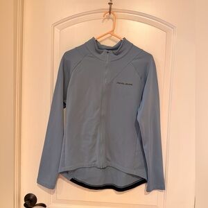 Pearl Izumi women’s Light Green Cool weather Jacket XL EUC